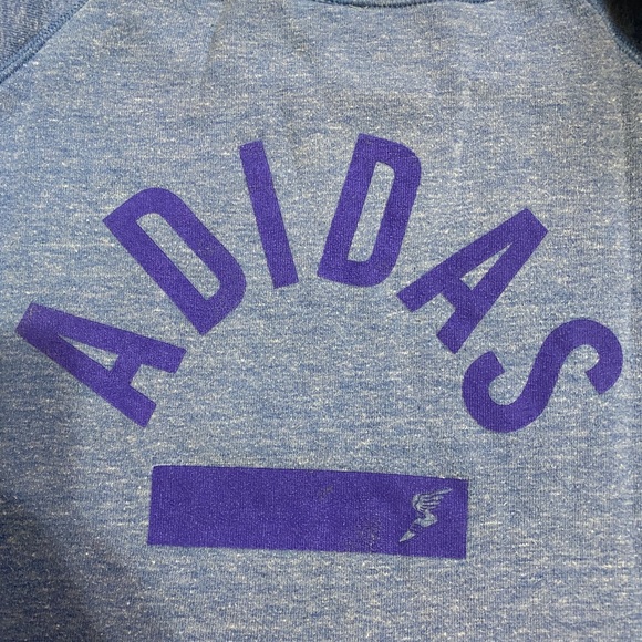 Women’s Blue Adidas Crewneck - Picture 7 of 7
